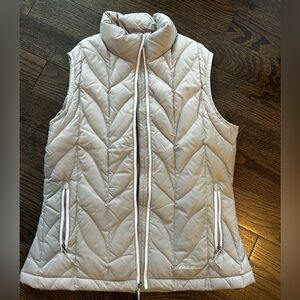 Eddie Bauer EB700 Gray Puffer Vest